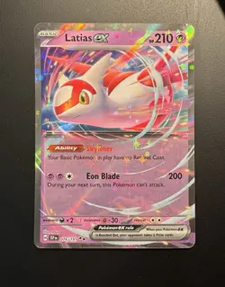 Latias Ex 076/191 SV: Surging Sparks Double Rare Holo Pokemon TCG - Image 1