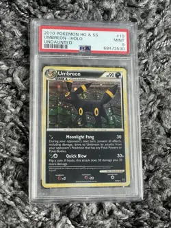 Pokemon Umbreon Holo PSA 9 SWIRL Heartgold HGSS Undaunted Mint 2010 10 - Image 1