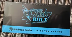 Sealed Pokemon Center ETB Black Bolt - Image 5