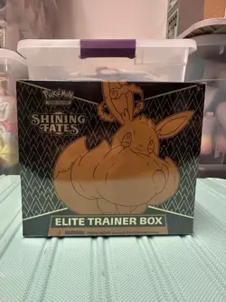 🔥LOT OF 2 Pokemon TCG Shining Fates Elite Trainer Box ETB Factory Sealed New!🔥 - Image 2