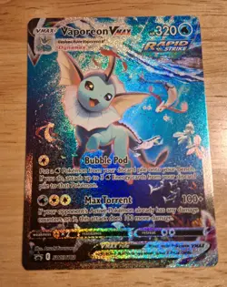 Vaporeon VMAX #SWSH182 Sword & Shield Promo NM/Near Mint Pokemon 2021 - Image 1