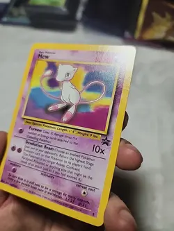 Pokemon Mew Black Star Promo Pokemon League #8 in DMG condition! - Image 3