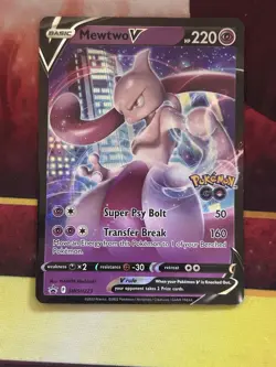Mewtwo V Promo SWSH223 (Pokemon TGC) VLP - Image 1