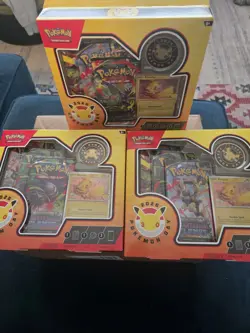 Pokemon TCG: Pokemon Day 2026 Collection Box - 30th Anniversary Sealed X3 - Image 1