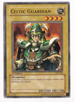 Yu-Gi-Oh! TCG Celtic Guardian Yugi Evolution SYE-008 1st Edition Common - Image 1