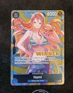 Nami (Heroines Battle Winner Pack) P-112 One Piece Promotion Cards Foil - Image 1