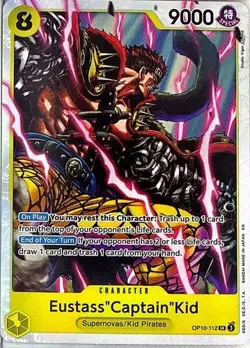 Eustass Captain Kid (SR) OP10-112 One Piece TCG Premium Booster The Best Vol. 2 - Image 1