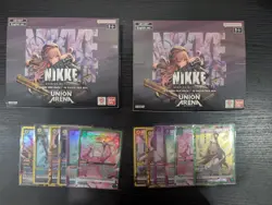 Union Arena Nikke Goddess Of Victory TCG 2 Boxes of Bulk + 10 SRs - Image 1