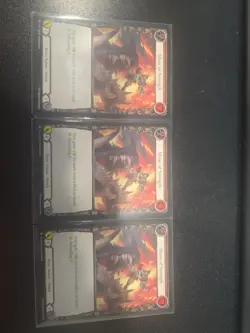 SHOW OF STRENGTH (RED) NM! *FAB - SUPER SLAM* Playset 3 Cards - Image 1