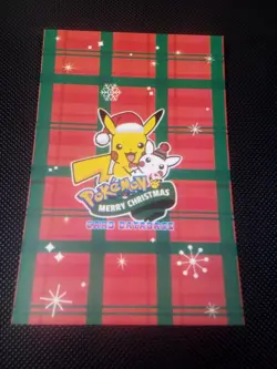 Pokemon 2024 Card Database Christmas Set Eevee #3 Cracked Holo Peru US Seller - Image 2
