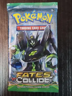 Pokemon TCG: XY—Fates Collide Booster Pack 10 Additional Cards *UNOPENED* - Image 1