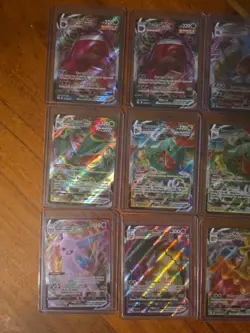 24x English Pokemon TCG VMAX card lot assorted sets evolving skies, fusion &more - Image 2