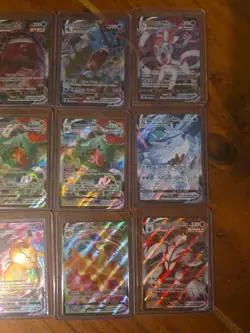 24x English Pokemon TCG VMAX card lot assorted sets evolving skies, fusion &more - Image 3