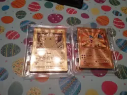 Pokemon Celebrations Metal Cards Charizard & Pikachu Original Packaging UPC - Image 2