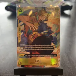 Sanji ST29-004 SR Alt Art AA English One Piece TCG Card Game NM-Mint - Image 1