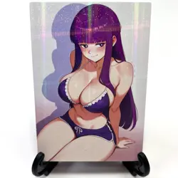 Frieren: Beyond Journey's End Fern Sexy Anime Waifu Girl Goddess Story Art Card - Image 2