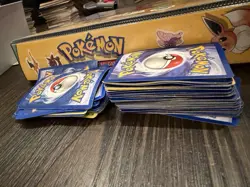 Pokemon Binder Collection Lot Vintage Over 200 Cards - Image 3