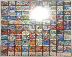 Lot of 100 Japanese Duel Masters Trading Card Game Card Set - Image 1