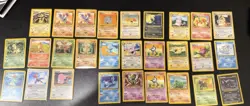 Pokemon TCG 28 Card Assorted Vintage Lot LP Condition - Image 1