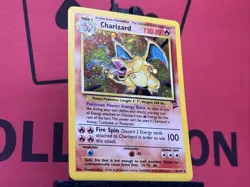 Pokemon TCG Charizard 4/130 Base Set 2 HOLO Vintage Card - Image 4