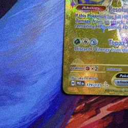 Pokemon TCG Pikachu EX Hyper Rare Gold SV Prismatic Evolutions Card 179/131 - Image 4
