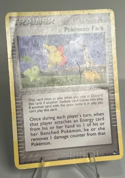 DAMAGED Pokemon Park 10/17 Regular/Non-Holo POP Series 2 AUTHENTIC Pokemon Card - Image 1