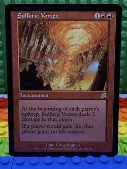 1x Sulfuric Vortex [Scourge (SCG)] #106 NM - VINTAGE MTG RARE - Image 1