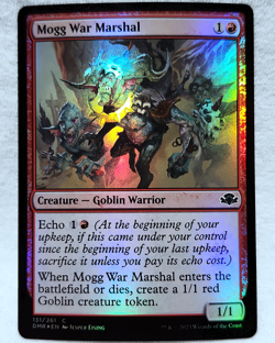 Mogg War Marshall 131/261 Foil Dominaria Remastered Magic The Gathering TCG - Image 1