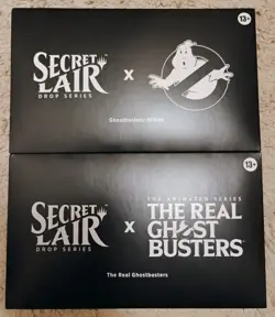 Magic the Gathering MTG Secret Lair The Real Ghostbusters & Slimer Non Foil Sets - Image 1