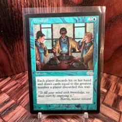 1x Windfall Moderate Play MTG Magic - Kid Icarus - - Image 1