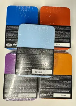 Magic The Gathering Teenage Mutant Ninja Turtles Tins Full Set Of 5 Sealed!🐢🔥 - Image 5