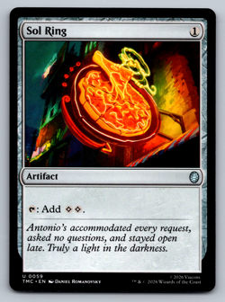 Sol Ring U 0059 Teenage Mutant Ninja Turtles Regular - Image 1