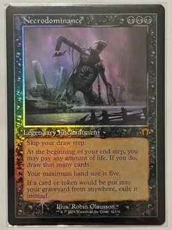 Necrodominance Retro Foil - Mythic - Modern Horizons 3 MTG Magic the Gathering - Image 1