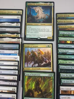 Magic 100 Commander Deck Lathiel You Lost To Unicorns Broney Lifegain MTG Ready - Image 2