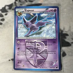 Pokemon TCG - ESPEON - 48/116 - RARE - BLACK & WHITE: PLASMA FREEZE 2013 - MP/LP - Image 1
