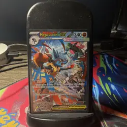 Pokemon Mega Lucario EX 179/132 Me01: Mega Evolution Holo Special Rare - Image 2