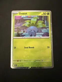 Oddish Gloom Vileplume COSMO HOLO New Phantasmal Flames Master Set Pokemon TCG - Image 2