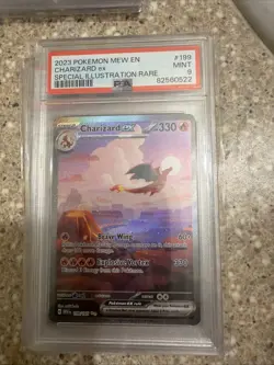2023 Pokemon 151 Charizard Ex 199/165 PSA 9 SIR - Image 1
