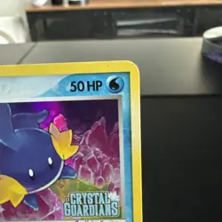 Mudkip 58/100 Reverse Holo Pokemon EX Crystal Guardians Stamped HP - Image 3