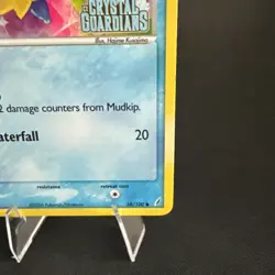 Mudkip 58/100 Reverse Holo Pokemon EX Crystal Guardians Stamped HP - Image 4