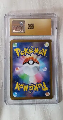 Team Rocket's Meowth 109/098 CGC GRADED 10 PRISTINE HOLO Pokemon Full Art Japan - Image 2