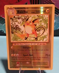 Raichu Reverse Holo Rare XY - Evolutions 36/108 Pokemon 2016 Mint - Image 1