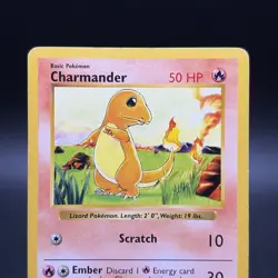Pokemon Charmander 046/102 Base Set (Shadowless) Regular - Image 2