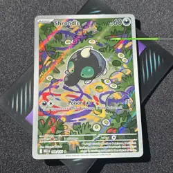 Shroodle 149/132 Illustration Rare Pokemon Mega Evolution Pack Fresh - Image 1