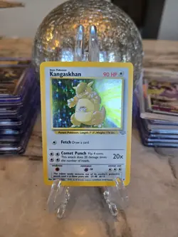 Pokemon TCG Kangaskhan Jungle Holo 5/64 LP - Image 1
