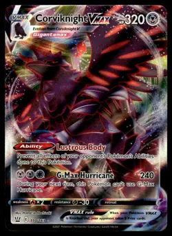 Pokemon TCG SWSH05: Battle Styles #110/163 Corviknight VMAX NM - Image 1