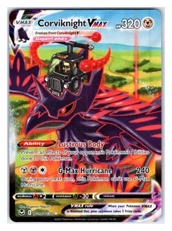 Pokemon TCG - Corviknight VMAX - SWSH12: Silver Tempest Trainer Gallery TG19/TG3 - Image 1