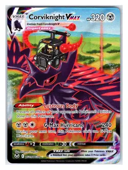 Pokemon TCG - Corviknight VMAX - SWSH12: Silver Tempest Trainer Gallery TG19/TG3 - Image 1