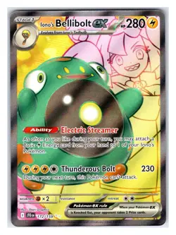 Pokemon TCG - Iono's Bellibolt ex - SV09: Journey Together 172/159 Ultra Rare - Image 1