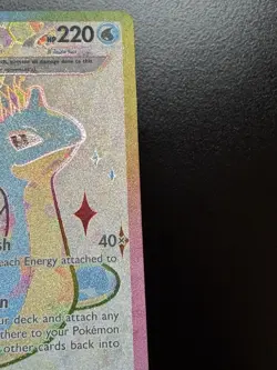 Pokemon TCG - Lapras ex - Stellar Crown 158/142 Ultra Rare Full Art Holo - Image 3